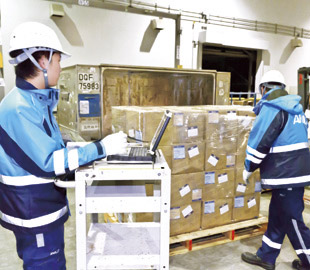 航空貨物荷役業務