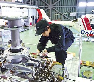 ヘリコプタ整備